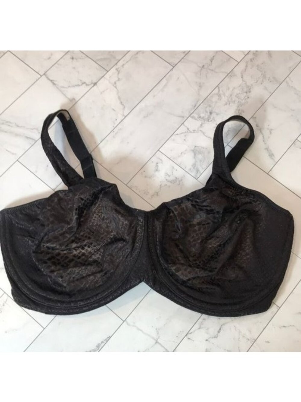 Bali Womens Bra Black UNDERWIRE 38DDD PLUS SIZE
